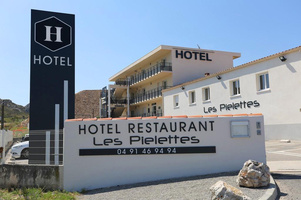 Hotel Restaurant Les Pielettes Le Rove Zewnętrze zdjęcie